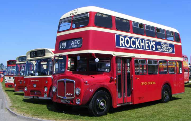 Devon General AEC Regent V MCW 524